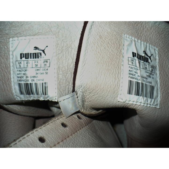 Puma LIMITED EDITION 2004 Olympics "RING"  Brown Suede Boxing Boots Size 6 RARE! - Picture 6 of 8